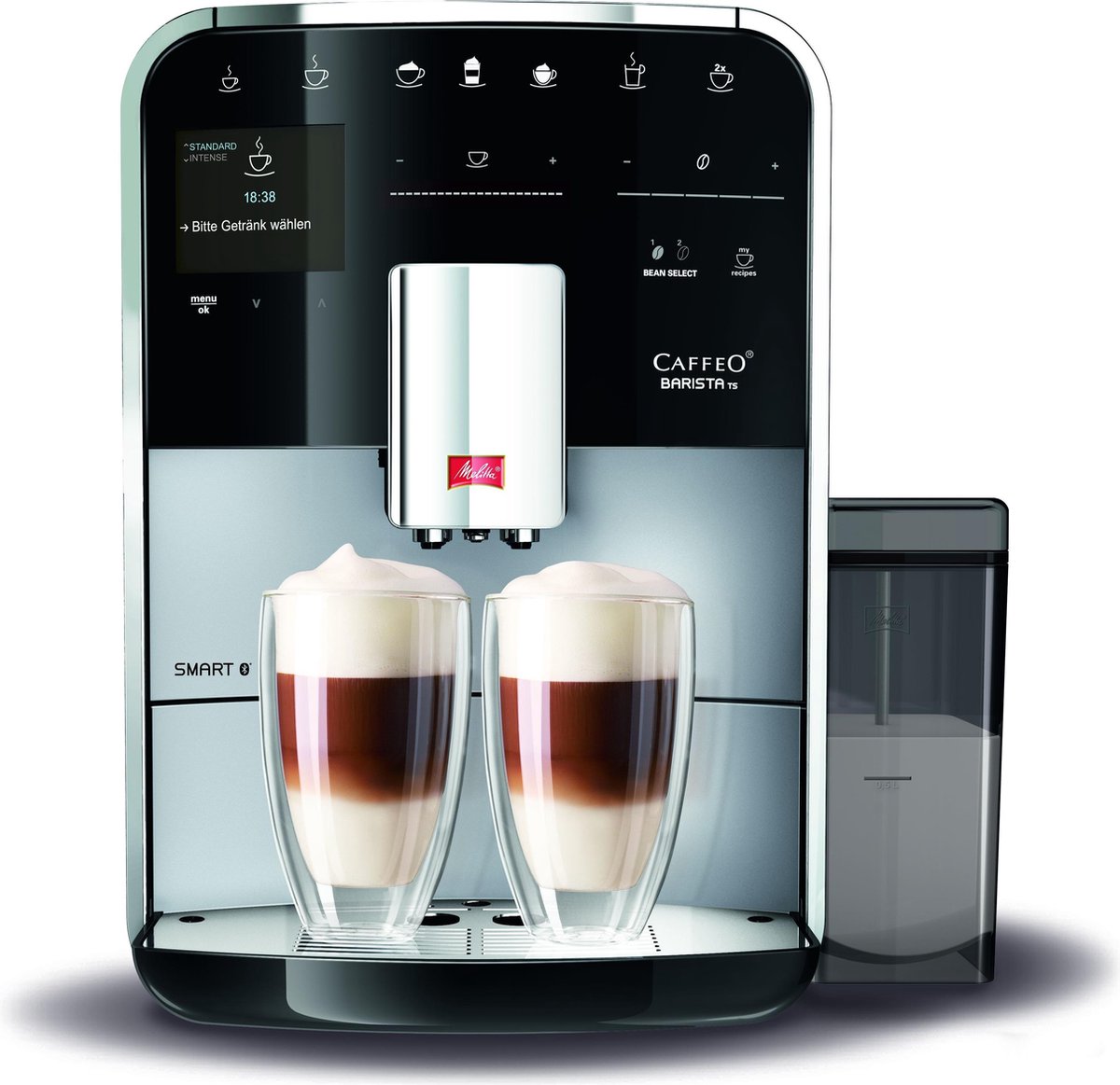 bol.com | Melitta Barista Smart TS F850-101 - Espressomachine - Zilver
