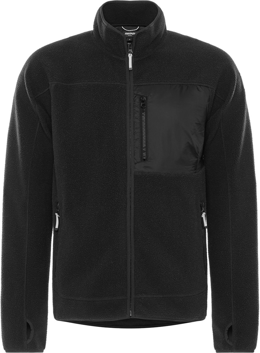 Fristads Argon micro fleecejack Zwart
