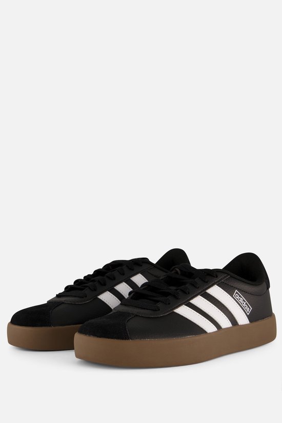 Adidas VL Court 3.0 Sneakers zwart Suede - Maat 44 | bol
