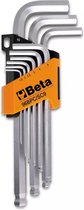 Beta Tools Inbussleutel met kogelkop 96BPC/SC9 staal 000960354 9 st