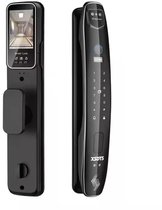 Bol.com Xsdts 3D Face Smart Deurslot – Biometrisch Slim Deurslot met Beveiligingscamera Gezichtsherkenning Vingerafdruk Wachtwoo... aanbieding