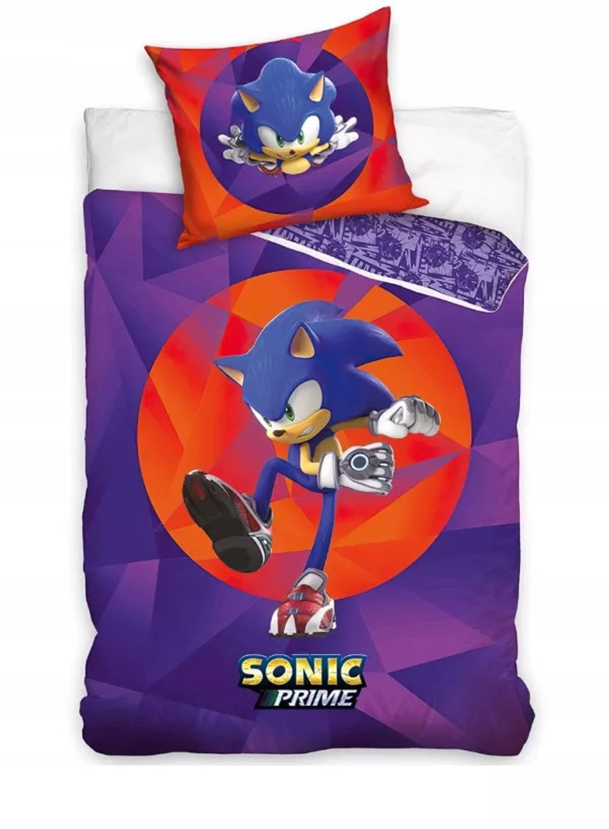 Sonic Dekbedovertrek 140x200 GroteKussensloop 60x63m Katoen Duurzaam