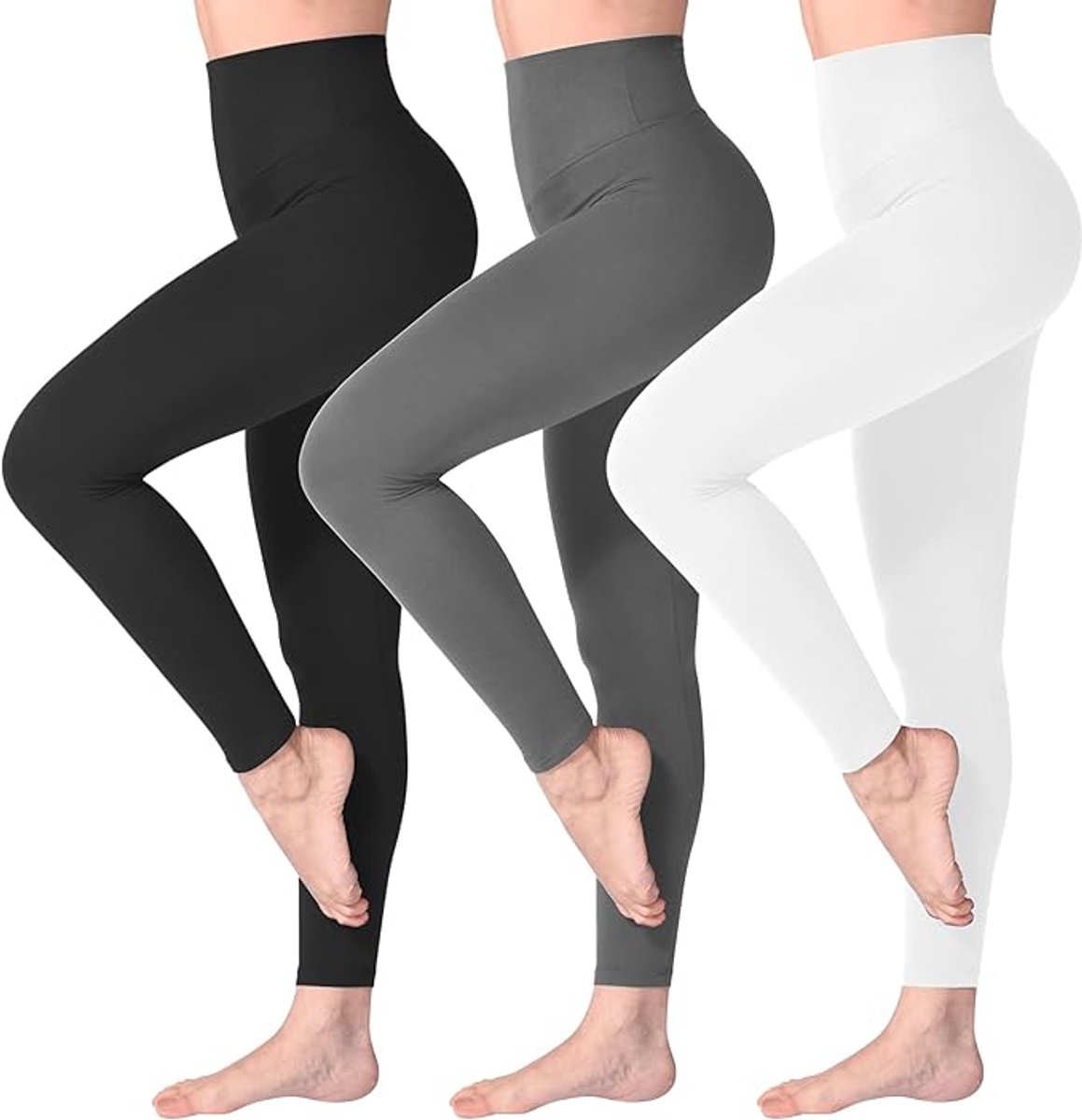 Legging set met Hoge Taille voor Vrouwen - Boterzachte Yoga Broekjes voor Sport en Fitnes S/M