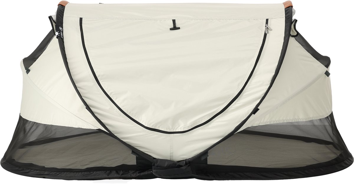 Deryan Peuter Luxe Campingbedje met Matras - Ivory thumbnail 6