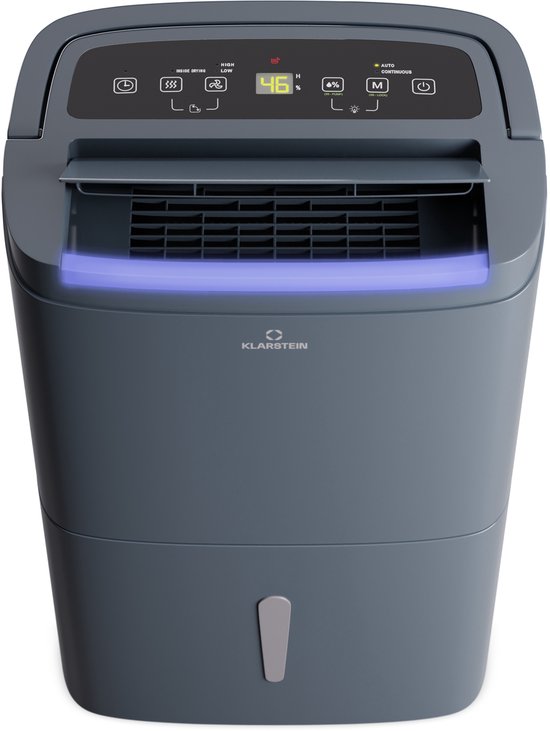 VONROC Luchtontvochtiger - 20L/dag - 4,5L watertank - Wifi & app