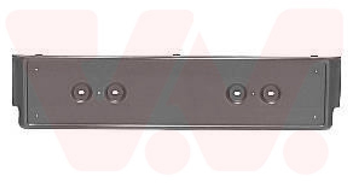 Van Wezel - NUMMERPLAAT VOOR AUDI 80 B4 1991-1996 8A0807287D