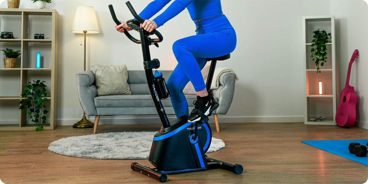 THUNDER MICRUS Hometrainer - Magnetisch 8 Niveaus - Compact & Stil thumbnail 4