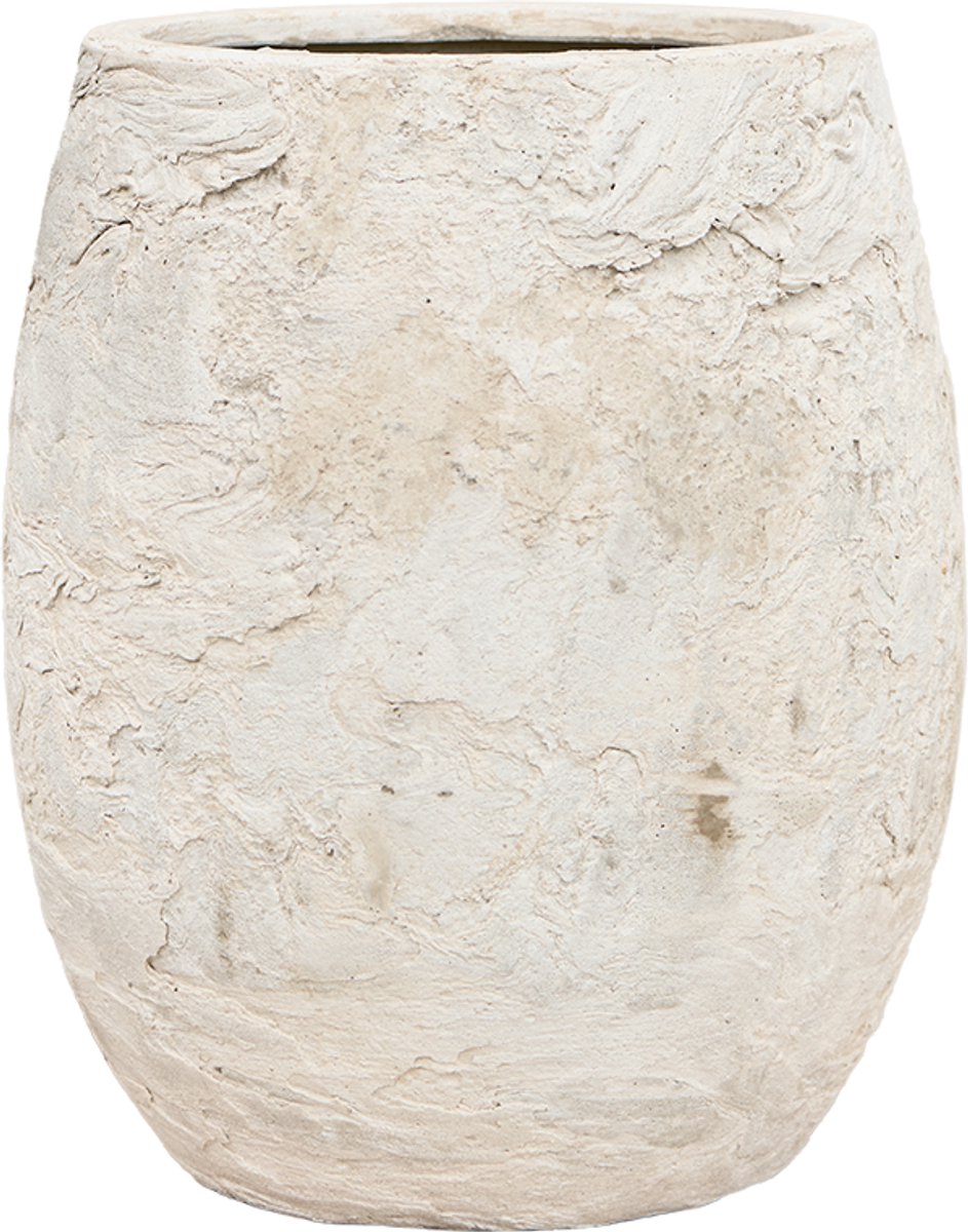 Baq Plantenbak Algar Crème-Beige D 36 cm H 30 cm Opening 20 cm