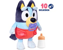 foto van BLUEY - Verzorg & Knuffel je pluchen Baby Bluey - Knuffel met geluid