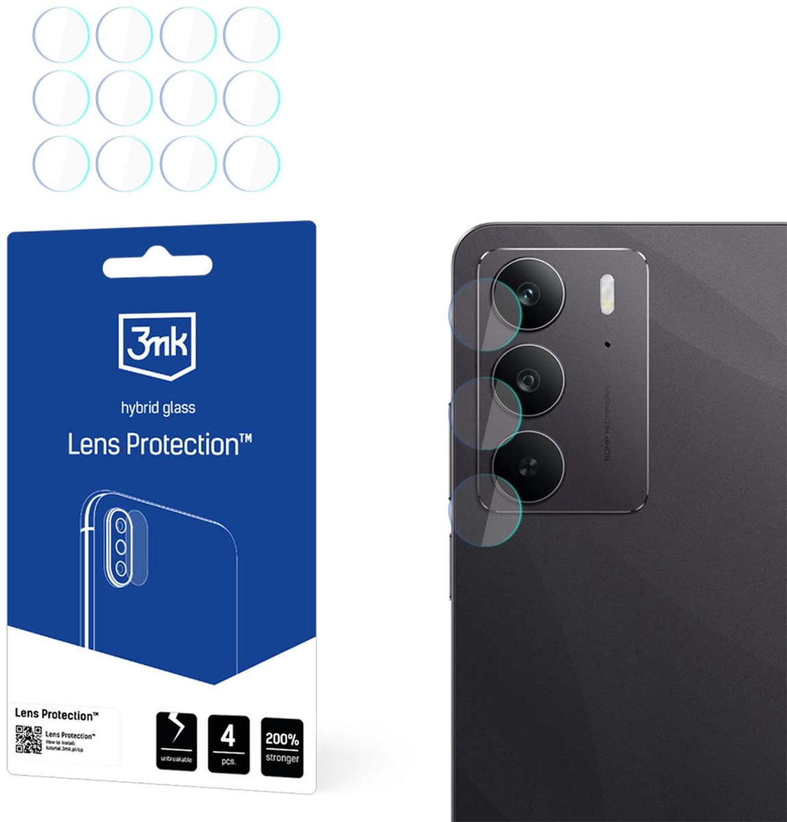 3Mk Beschermglas Voor Realme C75X Lensbescherming Met Kenmerken