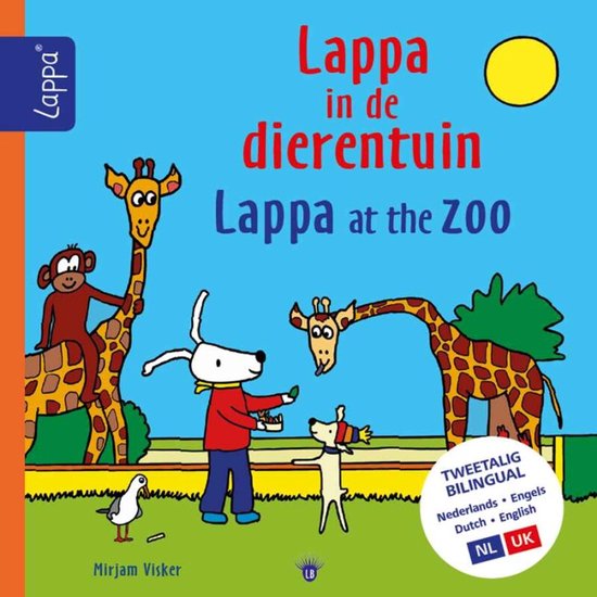LAPPA Kinderboeken Tweetalig - Lappa in de dierentuin - Lapp ... - cover