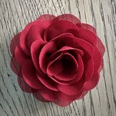 Leuke bloem (roos) op Clip - Donker Rood