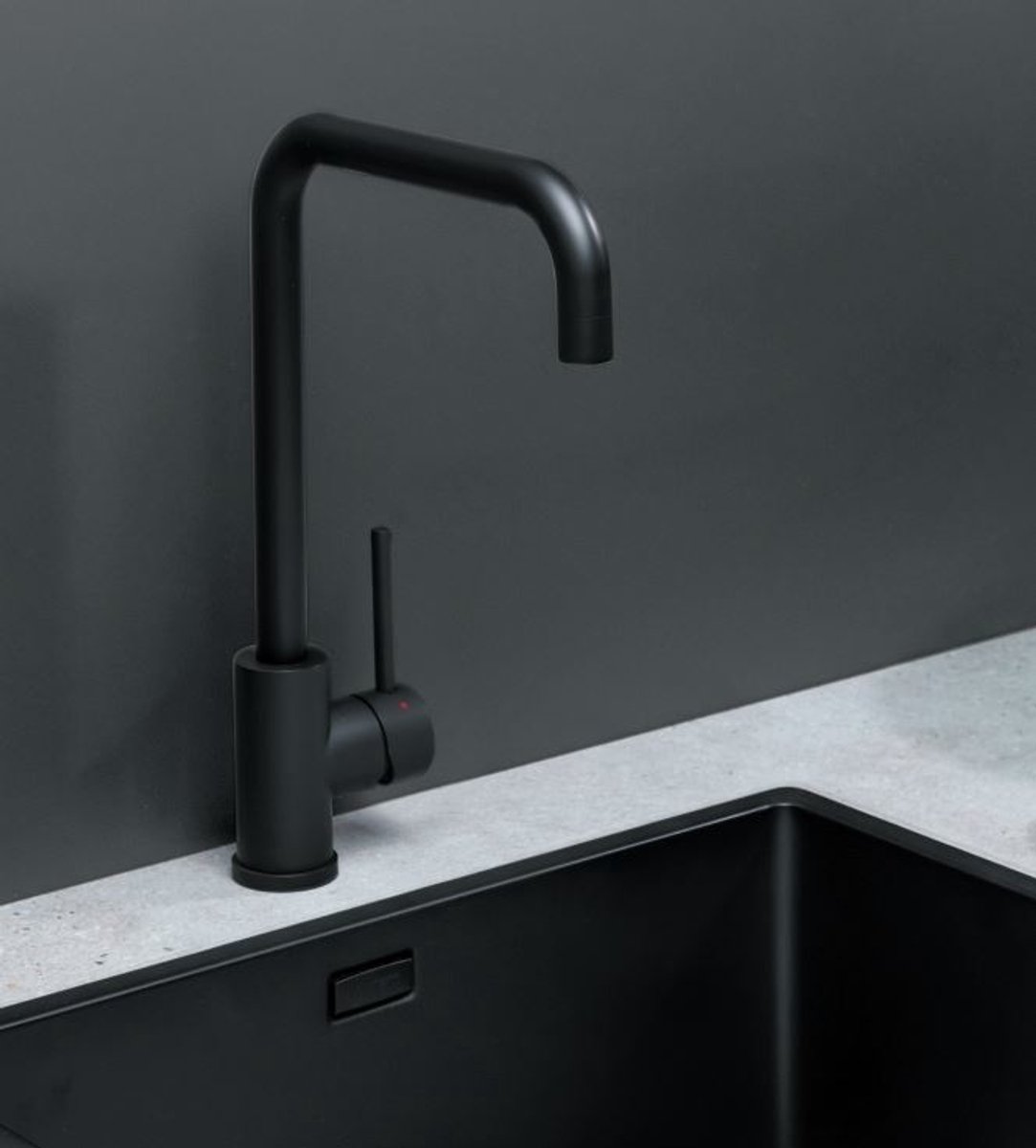 Lanesto Urban Sturdy Black Zwart 50x40 spoelbak - 311615SB