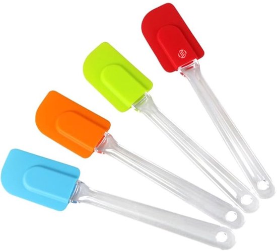 Spatule de cuisson - Grattoir à poêle flexible - Spatule en Siliconen