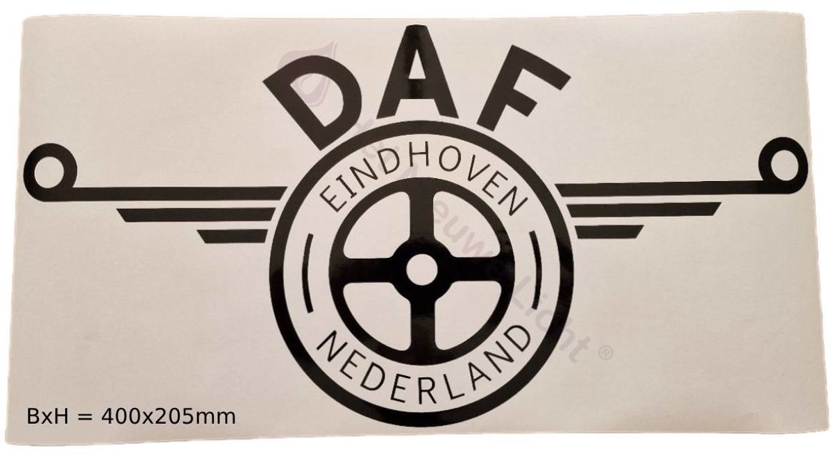 Sticker - Daf Logo Classic - 400x205mm (bxh)
