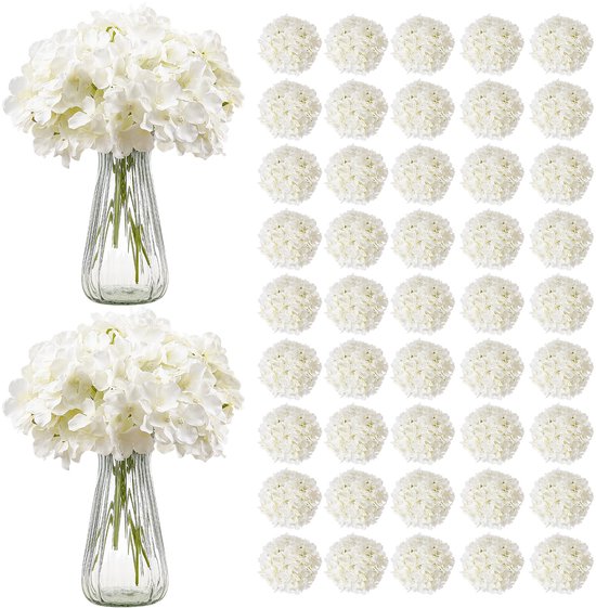 Grote hortensia blue kunstbloem