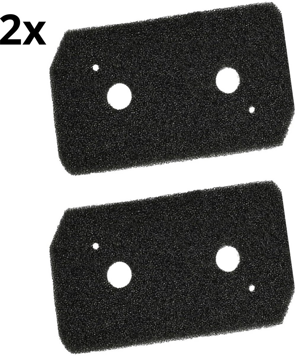 Bramokava – Droger Filter – 2 Stuks – Geschikt voor Bosch Siemens - Condensor Wasdroger Droogkast Schuimfilter – Alternatief voor 12007650 – 225x125x20 mm