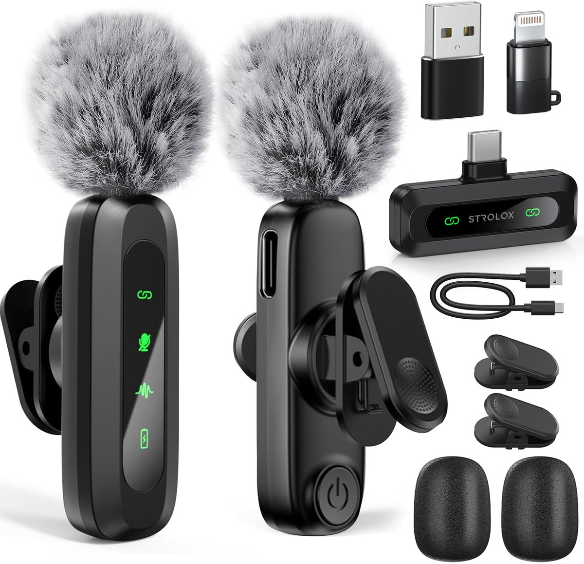 Strolox Draadloze Microfoon Pro