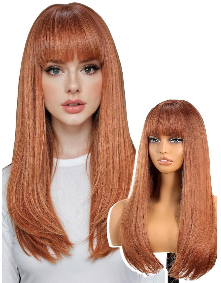 MRKK® Top Kwaliteit Damespruik – Pruiken Dames - Hair Wig – Lang
