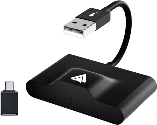 Livewell Android Auto Dongle - Draadloos Android Auto - 2025 Nieuwste Model - Zwart - Bluetooth receiver