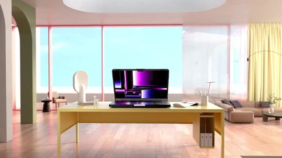 Turtle Shift Laptopcover Shield geschikt voor MacBook Air 13' inch - 2020 en 2018 - A2337 / A2179 / A1932 - Beige