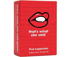 That's What She Said First Expansion Card Game