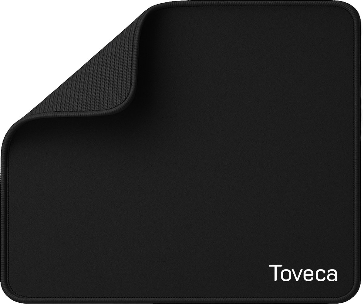 Toveca Muismat - Anti Slip & Waterproof 300x250 mm - Zwart