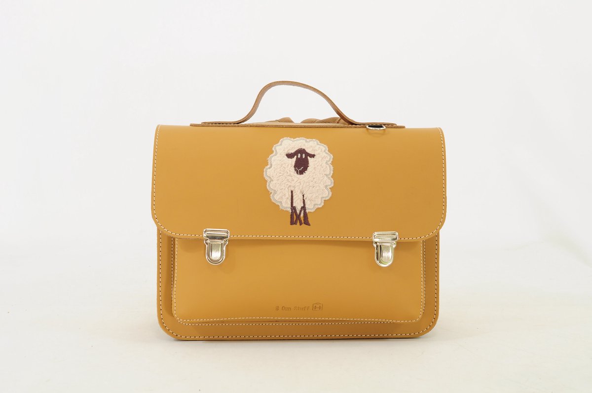 Own Stuff | Lederen Kleuterboekentas Sheep Dune