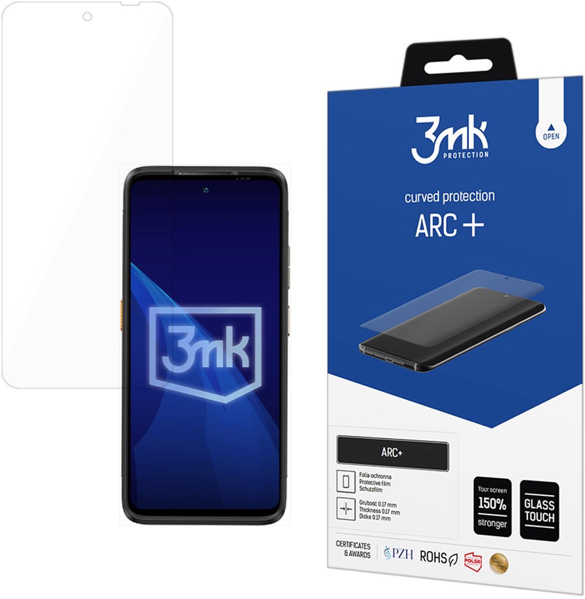 3Mk Protection Arc+ Film Voor Ulefone Armor 23 Ultra Duurzame Schermbescherming