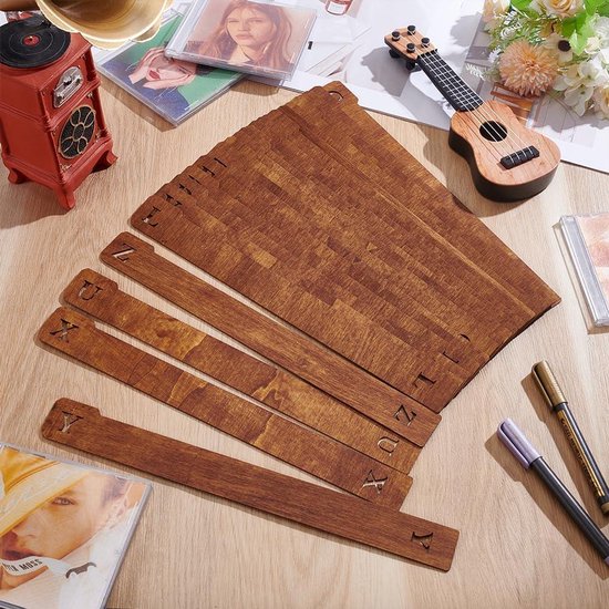 Vinylplatenrek, 80-100 lp's platenstandaard, 40 * 30 * 30 cm