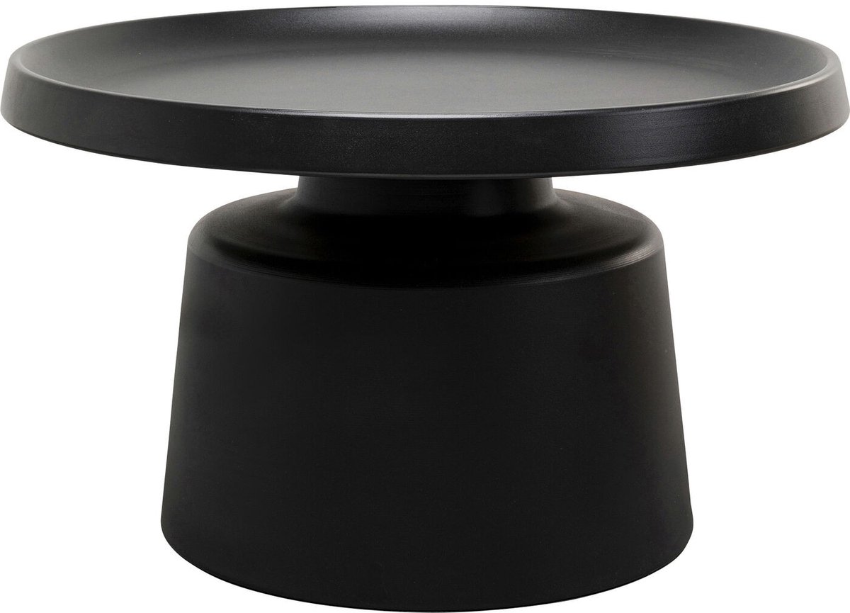Salontafel Lima Ø70cm zwart Kare Design