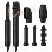 Bol.com BlowSense® 6-in-1 Multistyler – Premium Föhnborstel Krultang Haarstyler – Ionische Airstyler met 6 Opzetstukken – Geschi... aanbieding