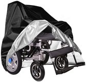 Waterdichte Rolstoelhoes 100 × 99 × 70 cm – 210D Oxford – UV- & Regenbescherming – donkergrijs