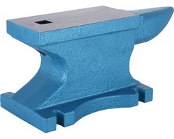 Ijzeren Aambeeld, Smeedaambeeld 24,9 Kg, Professioneel Smeedgereedschap voor Metaalbewerking, Zwart