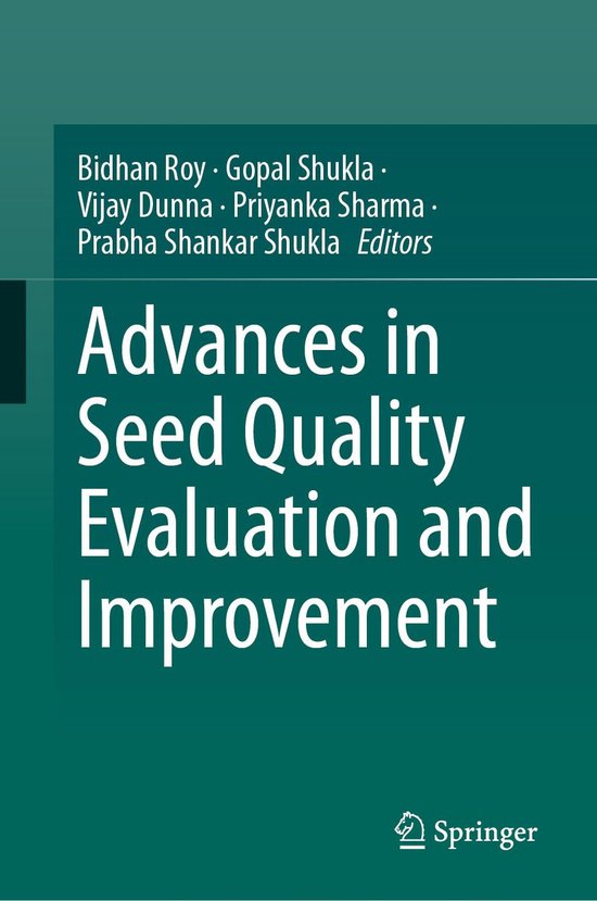 Advances in Seed Quality Evaluation and Improvement - cover