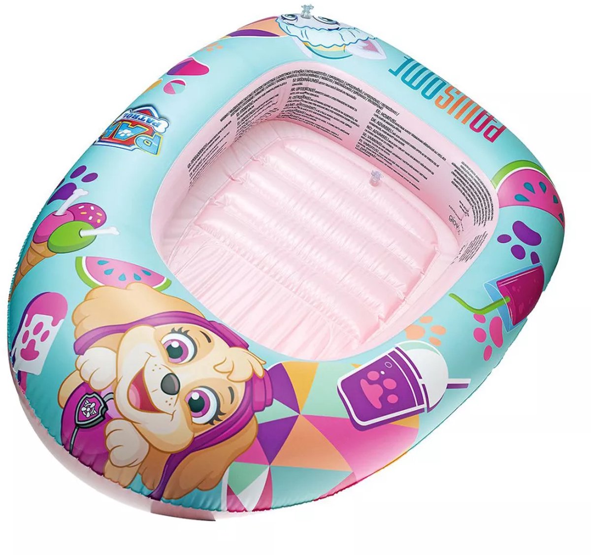 Paw Patrol Beach opblaasboot 102x69 cm, Paw Partol bootje, Opblaasboot paw partol, Opblaasboot, Paw Patrol, Kinder boot