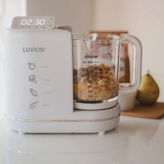 LUVION® BabyBlend+ 6-in-1 Baby Foodprocessor - Stomer, Blender, Opwarmen, Warm Houden, Steriliseren & Ontkalken van Luvion — afbeelding 5
