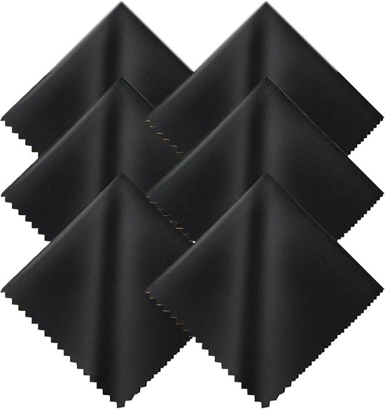 Romon Microvezeldoeken voor brillen, microvezel reinigingsdoek voor brillen, herbruikbaar, 20 cm x 20 cm, voor het reinigen van brillen, lenzen, tablets, mobiele telefoons