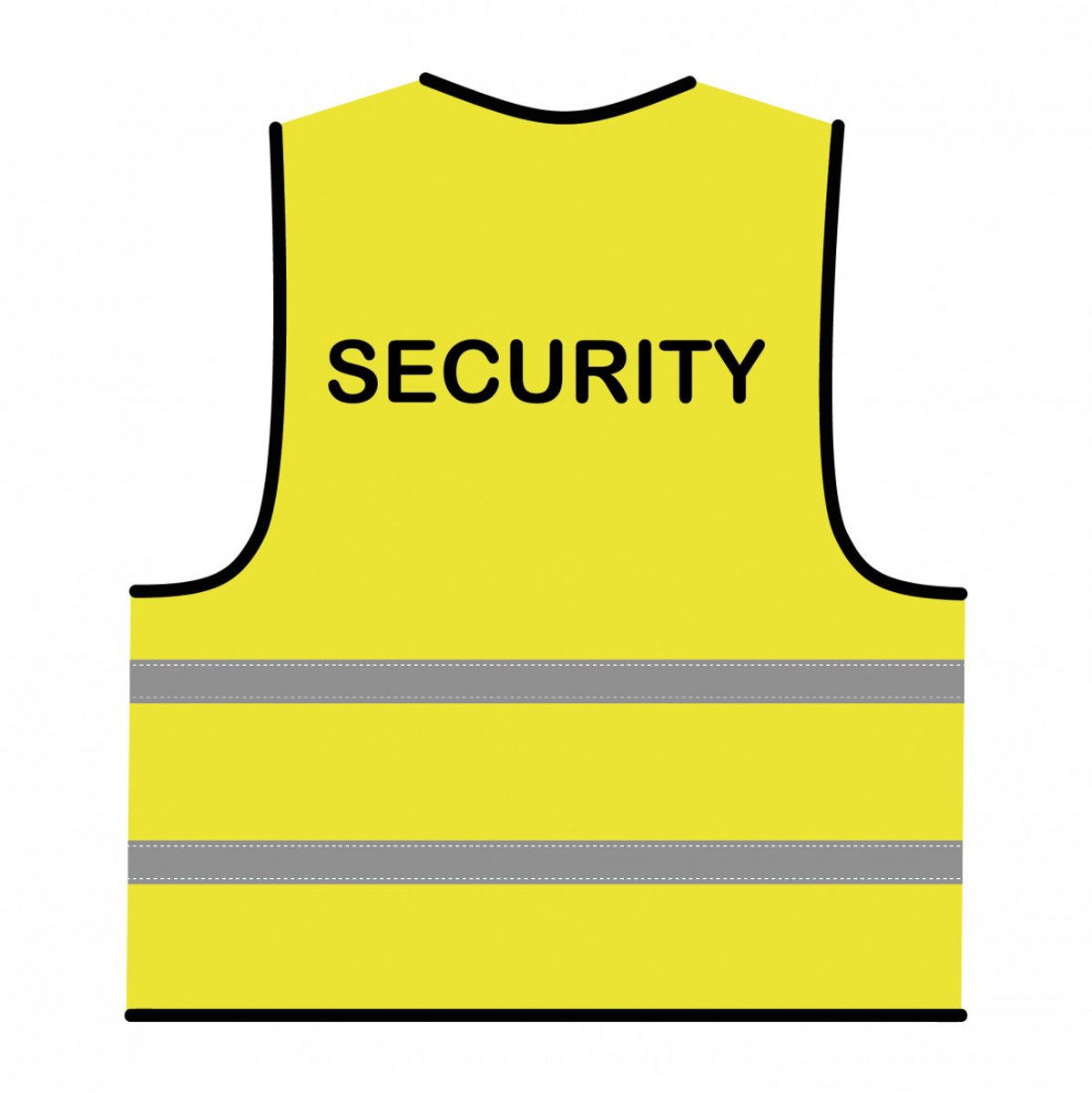 Security hesje geel