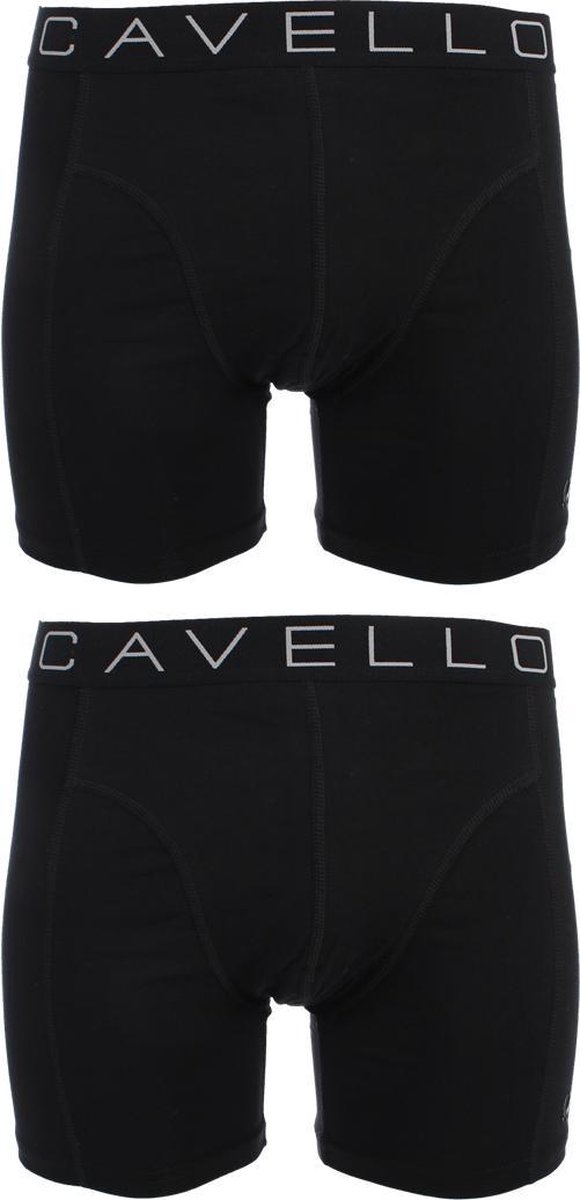 Cavello - Heren - 2-pack Boxershorts - Zwart - M