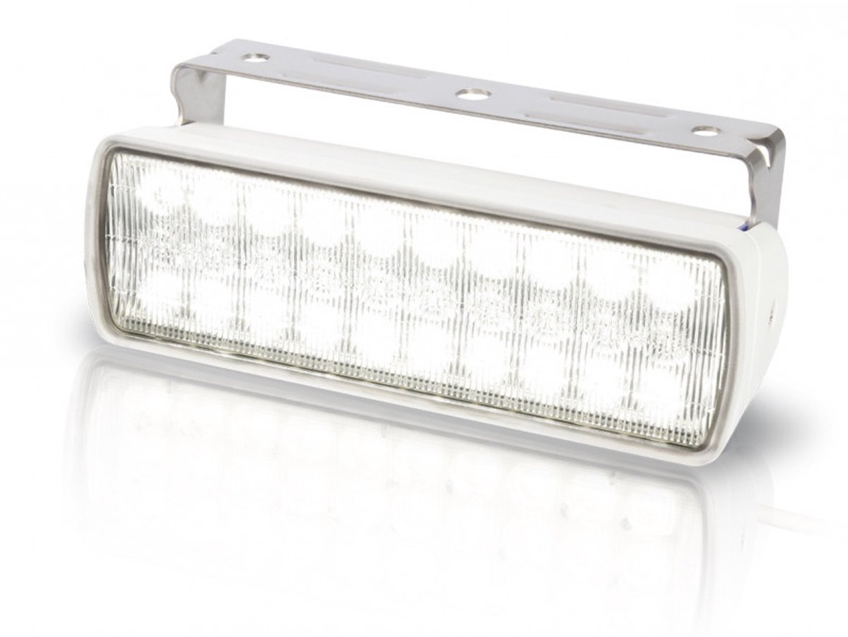 Hella Sea Hawk XL LED Flood werklamp - Dual color (Wit-Warm wit) - 9-33V - 680LM - 12W - Wit | 2LT 980 950-091