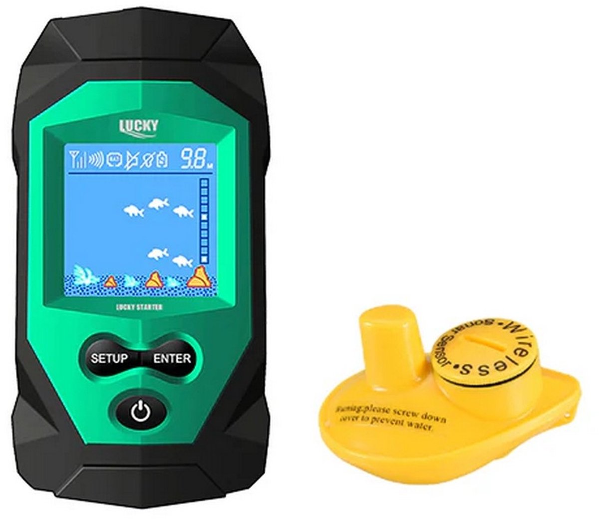 Visvinder - Lucky - Starter - wireless - Fishfinder