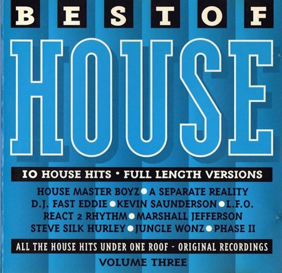 Best of House, Vol. 3 [Low Price]