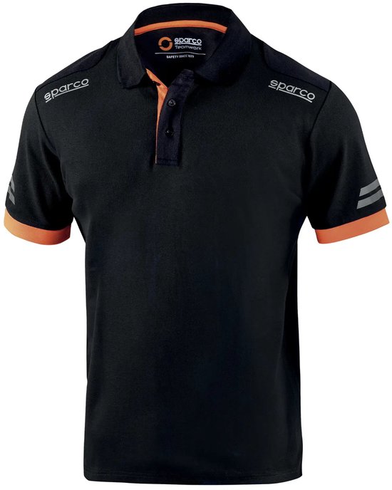 Sparco Tech Polo - zwart-grijs / s - Polo - 02415NRGS1S van Sparco — afbeelding 5