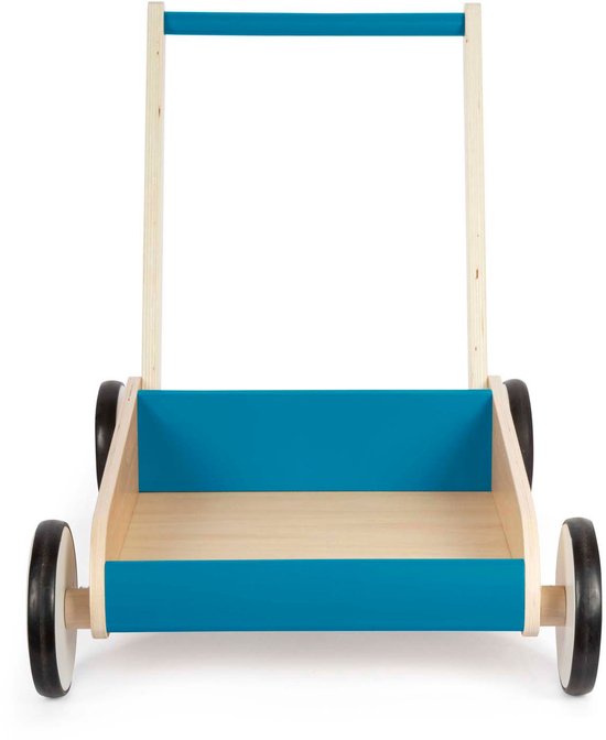 houten loopwagen