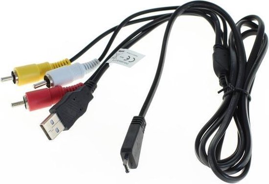 Audio Video AV USB Kabel voor Sony Cyber-Shot VMC-MD3 ON1185 | bol.com