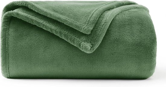 Glart Knuffeldeken uni grijs XL deken 150 x 200 cm bank, zachte en warme wollen deken extra pluizig als bankdeken, effen antraciet