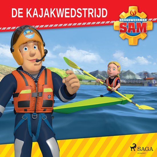 Brandweerman Sam - De kajakwedstrijd - cover