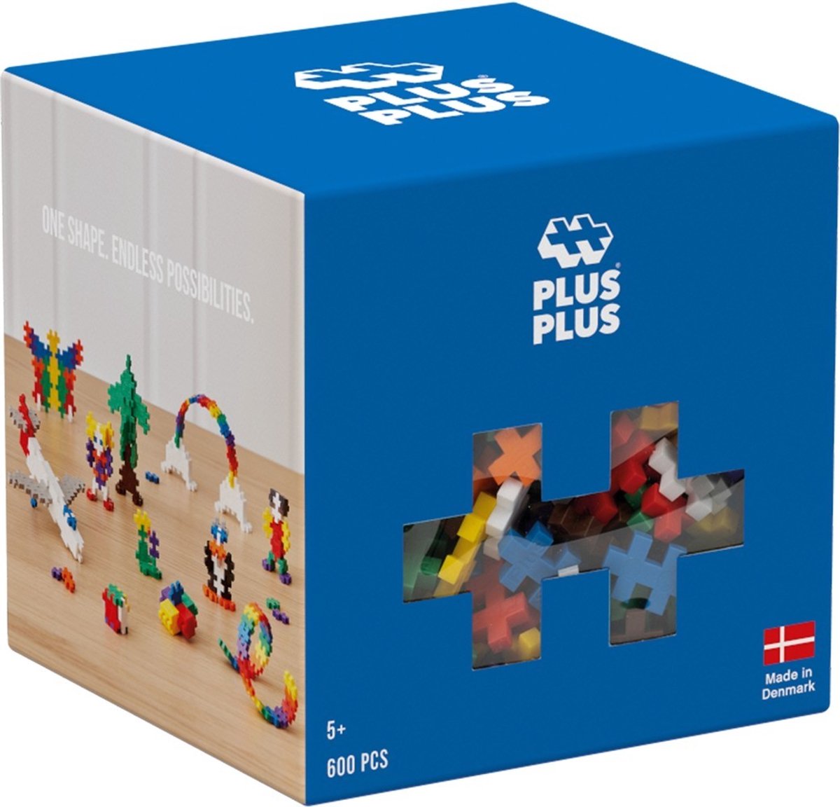 Plus-Plus Basic 600 delige bouwset - 3310 - Bouwspeelgoed - Constructiespeelgoed - Set met bouwstenen - Vanaf 5 jaar — afbeelding 10