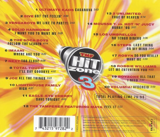 Verloren limoen uniek Tmf Hitzone 3, various artists | CD (album) | Muziek | bol.com